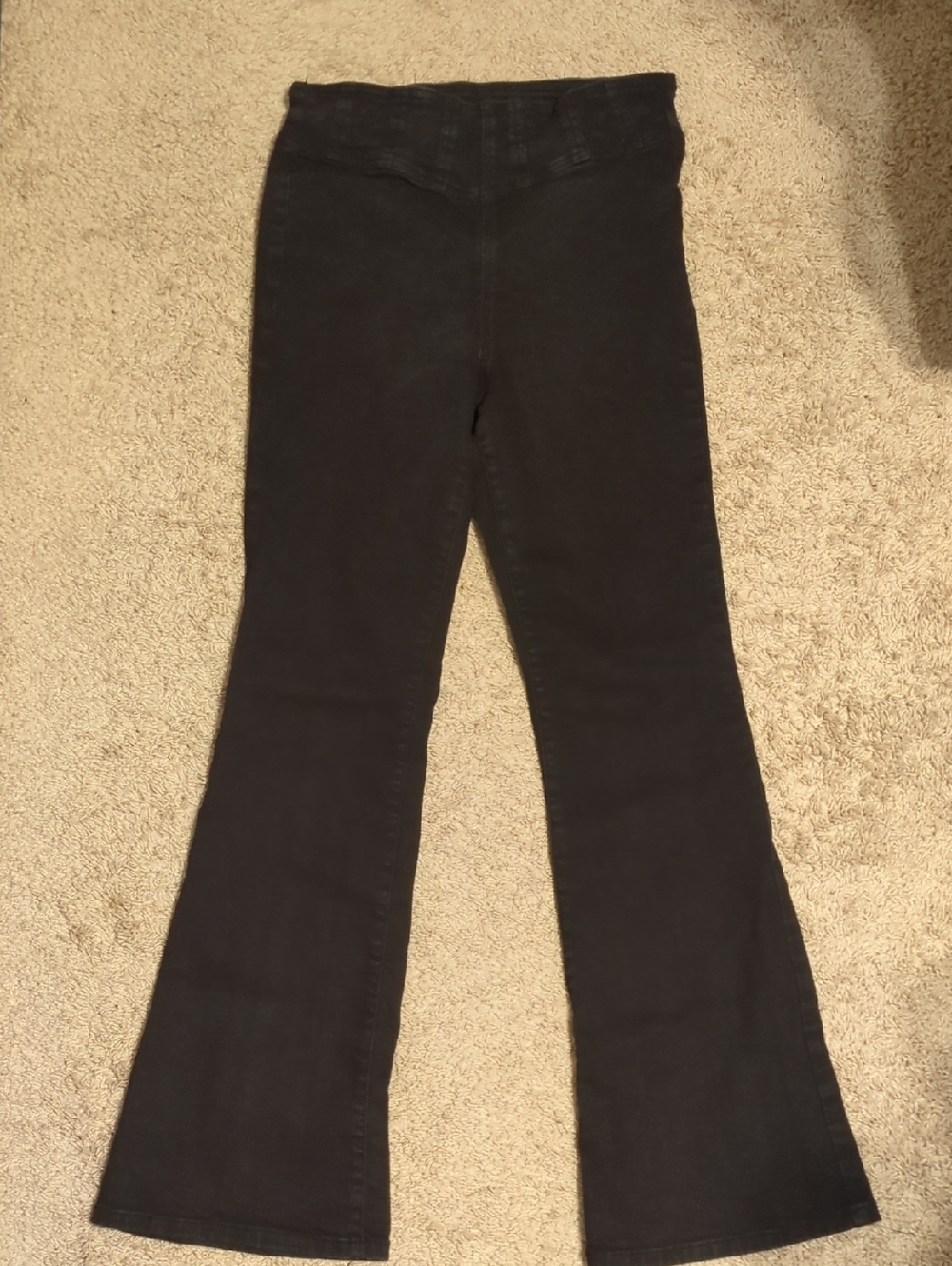 sofia by sofia vergara Black Boot Cut Pants